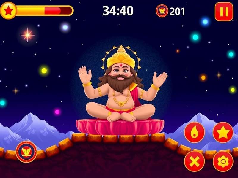 Cosmic Yogi Game Screenshot